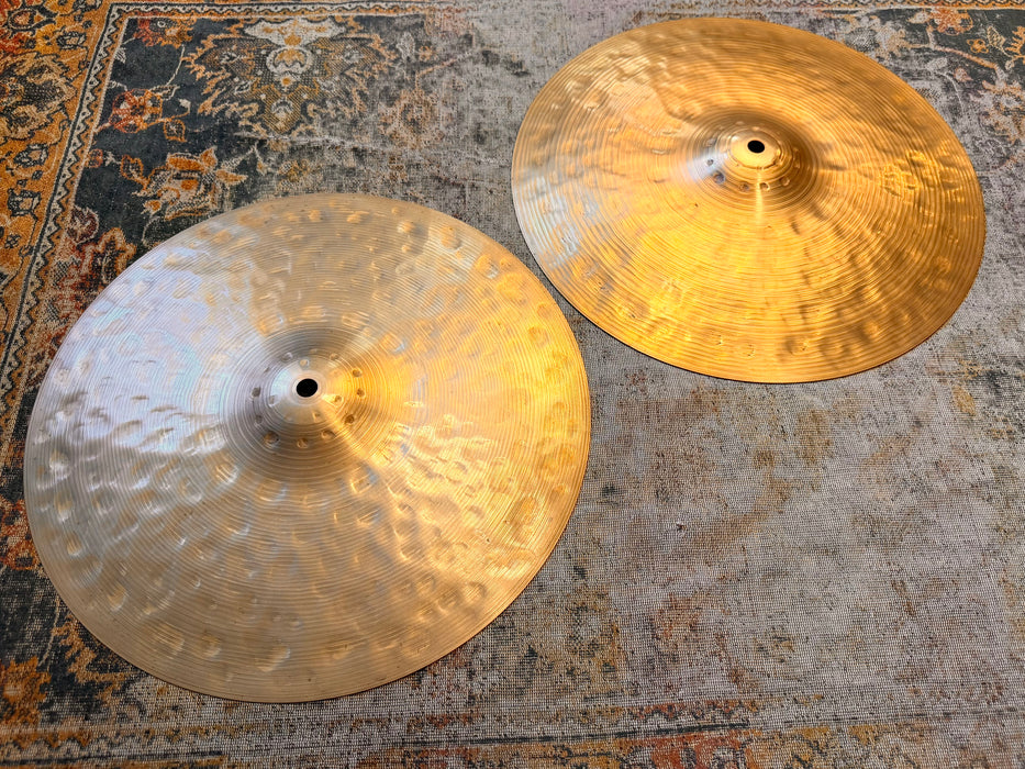 Zildjian K CONSTANTINOPLE 14” Hihats EARLY VERSION Dark & Dry and Awesome! 956 1184 g
