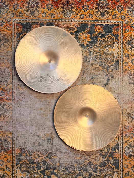 Vintage Zildjian New Beat 14” Hihats DRY 888 g Over 1282 g Light Dry Focused Amazing! Versatile