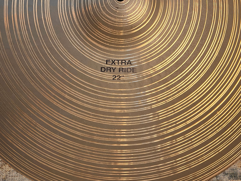 PAISTE MASTERS EXTRA DRY RIDE 22” 2595 g PERFECT! Very Articulate! DON’T PAY $820!