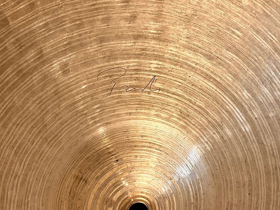 28 YR 1st ED Paiste Etched Logo Traditional Medium Light Hihats 14” 898 1190 g GOLDEN GLORIOUS! Rare