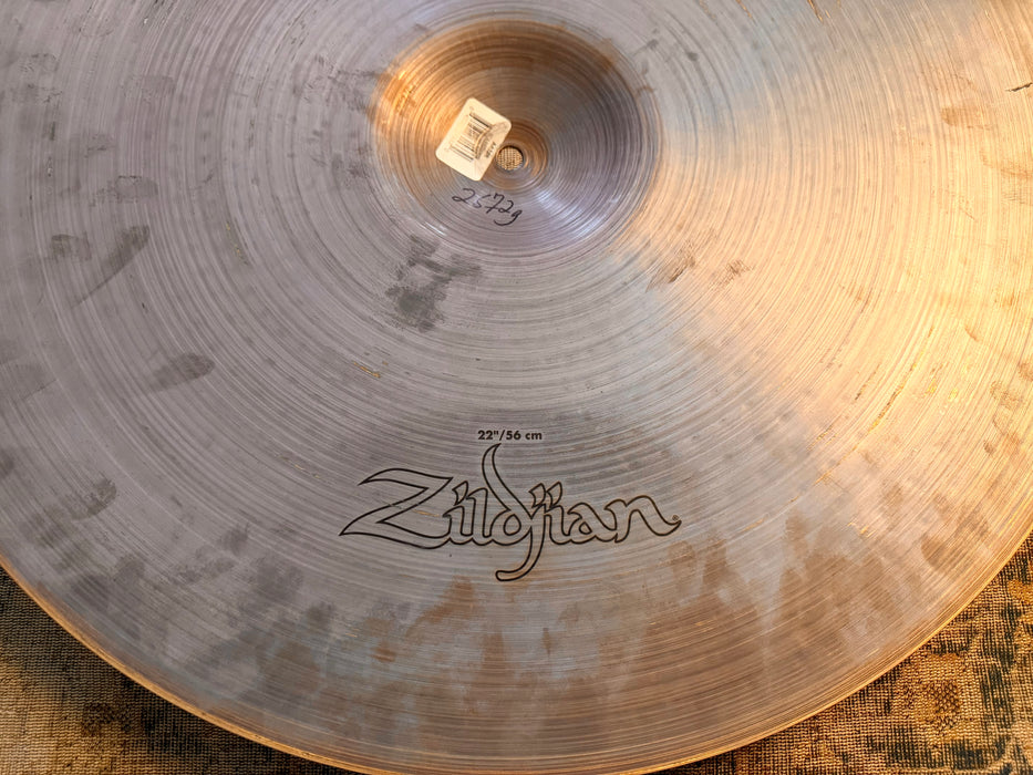 Zildjian AVEDIS Series 22” Ride Crash 2672 g SUPER SMOOTH Still Dry! Discontinued! Versatile! CLEAN