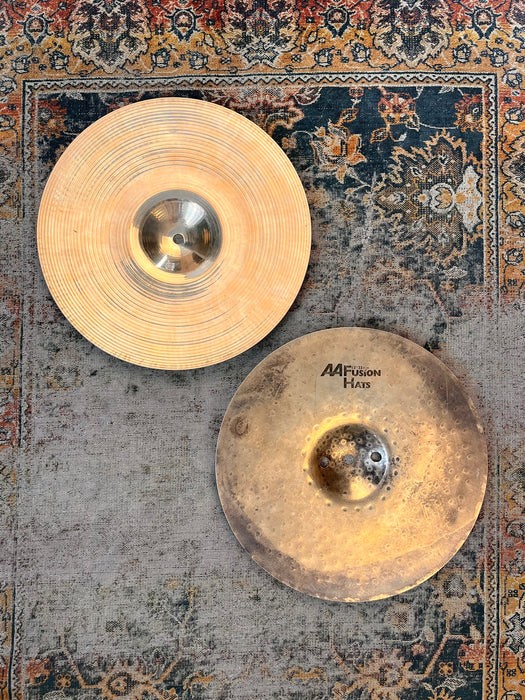 Sabian FUSION Hihats 13s” 948 1316 g CRISP K/Z style CLEAN TONE! Articulate! Brilliant FINISH AA