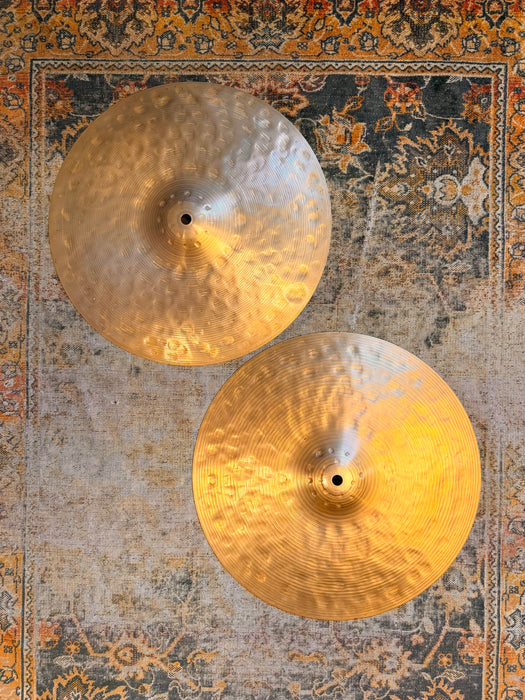 Zildjian K CONSTANTINOPLE 14” Hihats EARLY VERSION Dark & Dry and Awesome! 956 1184 g