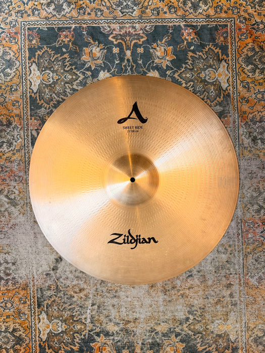 Zildjian SWEET RIDE 23” A 3034 g Glowing CLEAN! VERSATILE! Don’t Pay $500 For A GUESS!