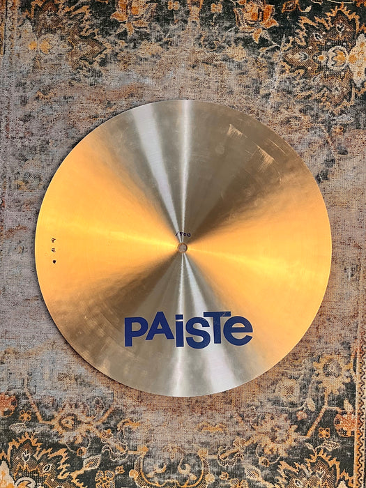 ULTRA RARE Paiste BLUE LABEL 602 THIN FLAT RIDE 18” Sizzle SUPER CLEAN! 1492 g ECM INCREDIBLE!