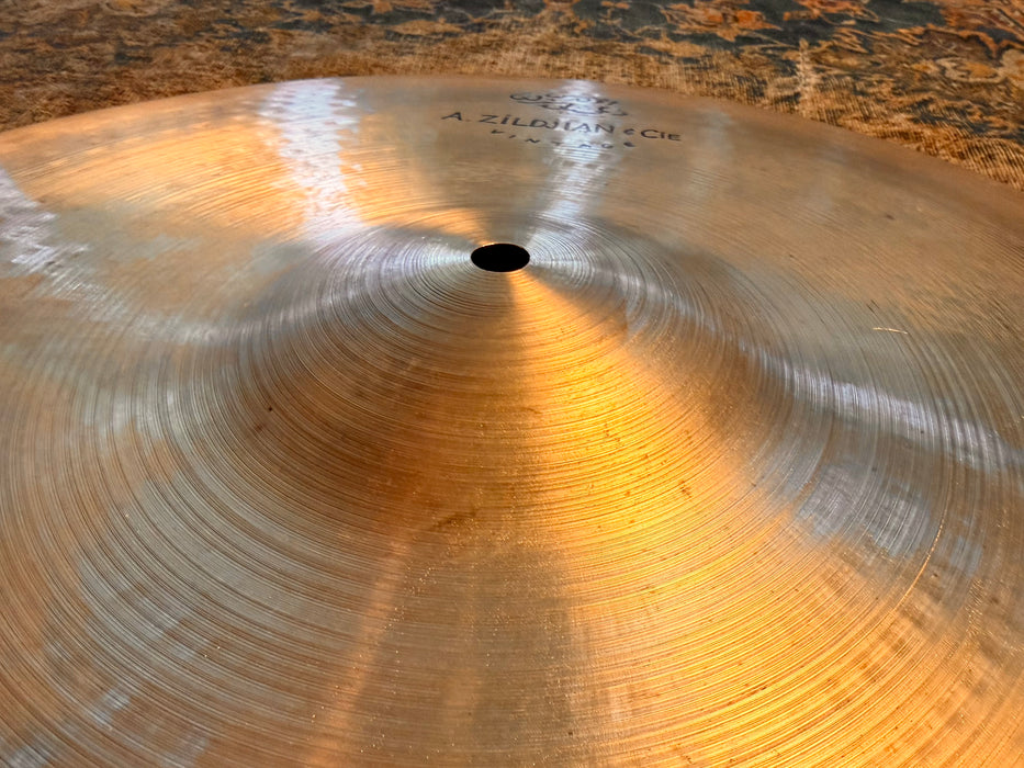 Discontinued ZILDJIAN A & CIE "Vintage" 20" RIDE 1st RUN! 1897 g Stick + CLEAN Warm Tone! CRASHABLE