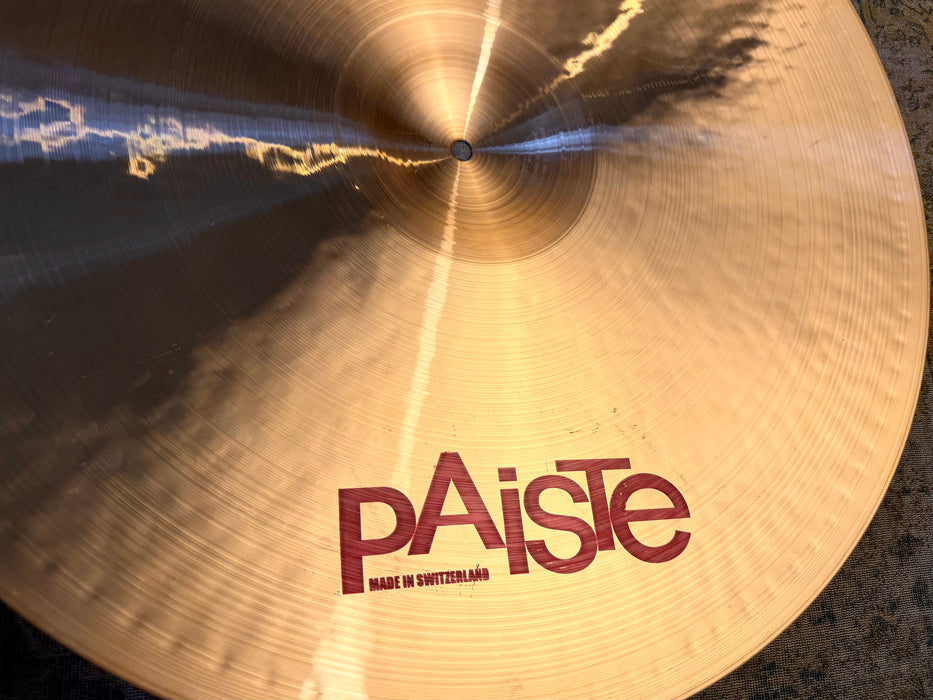 PAISTE 24” 2002 Ride 2 FOOT GOLIATH CLASSIC Tone! 3888 g VERY CLEAN! Don’t Pay $650!