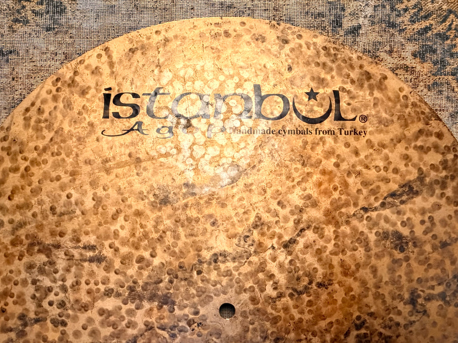 Istanbul AGOP TURK Flat Ride 20” at a THIN 1795 g DARK Dry Very Controlled! Amazing Organic FLAT!