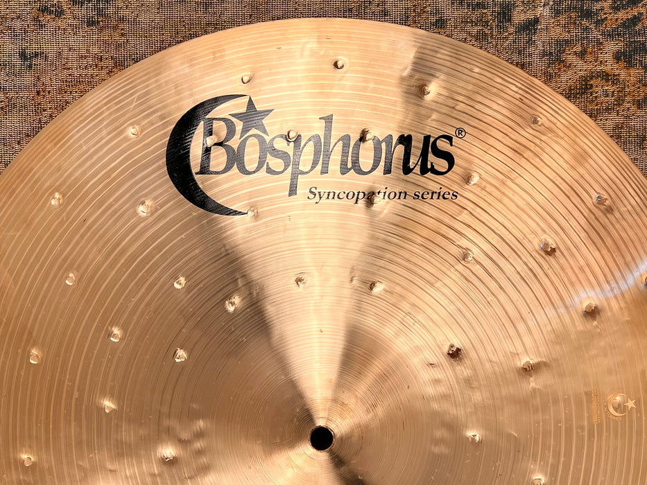 LIGHT Complex PAPER THIN Bosphorus Syncopation Ride or CRASH 20" ONLY 1760 g IMMACULATE