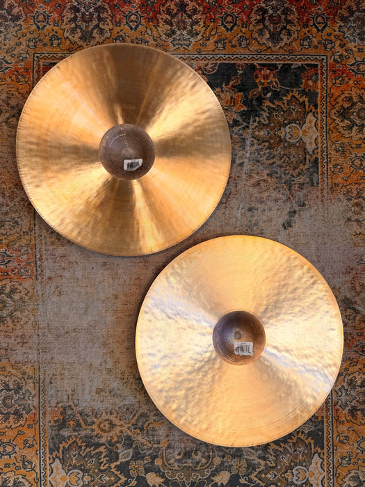Zildjian K SWEET 16” Hihats HUGE 1234 1930 g AMAZING Shape! MASSIVE DARK HATS! Discontinued?  Don’t Pay $700