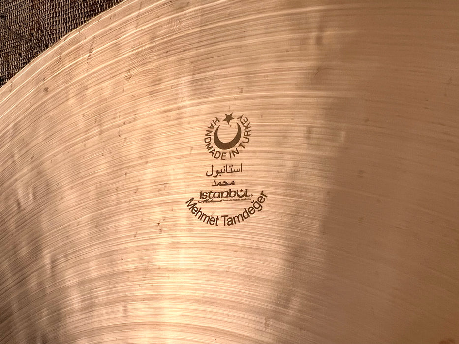Istanbul Mehmet NOSTALGIA Crash 18” 1314 g VERY THIN! Warm Glowing Tone! Perfect! Responsive!