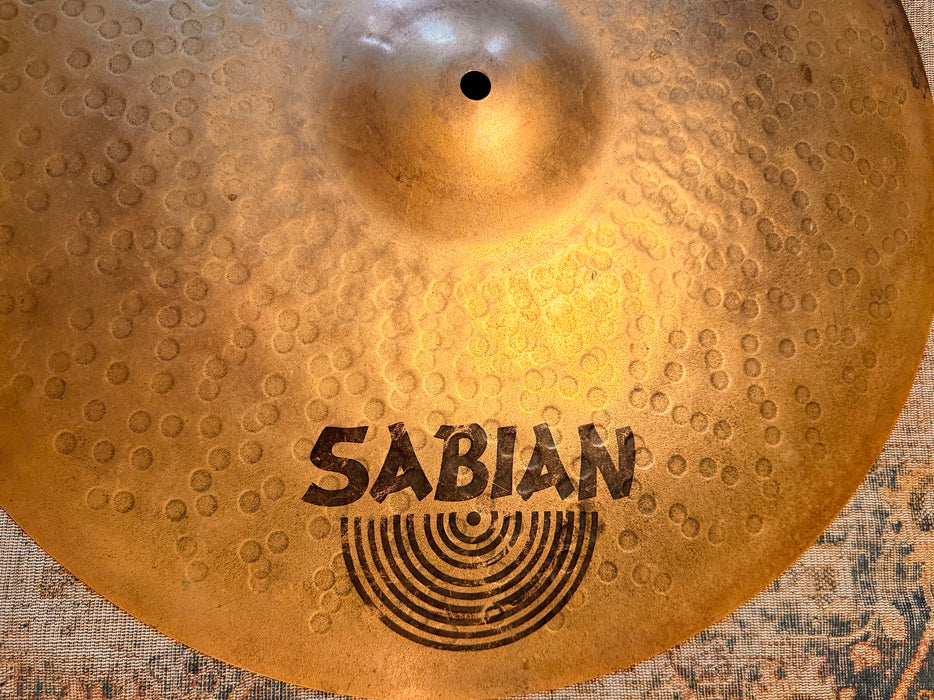 RAW Sabian SIGNATURE WILL CALHOUN LUNAR Ride 21” 3434 g RARE! Super Dry with SUPER CUTTING BELL