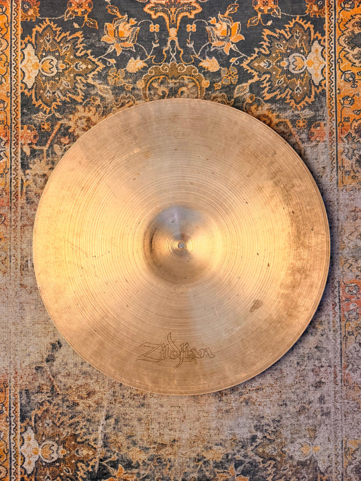 AMAZING Thin Big Vintage Zildjian Crash 20” ONLY 1592 g SOUNDS Incredible! LIGHT RIDE or THIN CRASH RIDE!