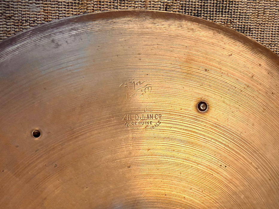 Rare Ultra Paper Thin Vintage 1930s Zildjian 11” Splash ONLY 268 g Actually SPLASHES! WAY VINTAGE