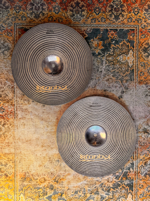 Dark Dry Istanbul Mehmet Kirkor K 15" Hihats 1210 1440 g IMMACULATE Great