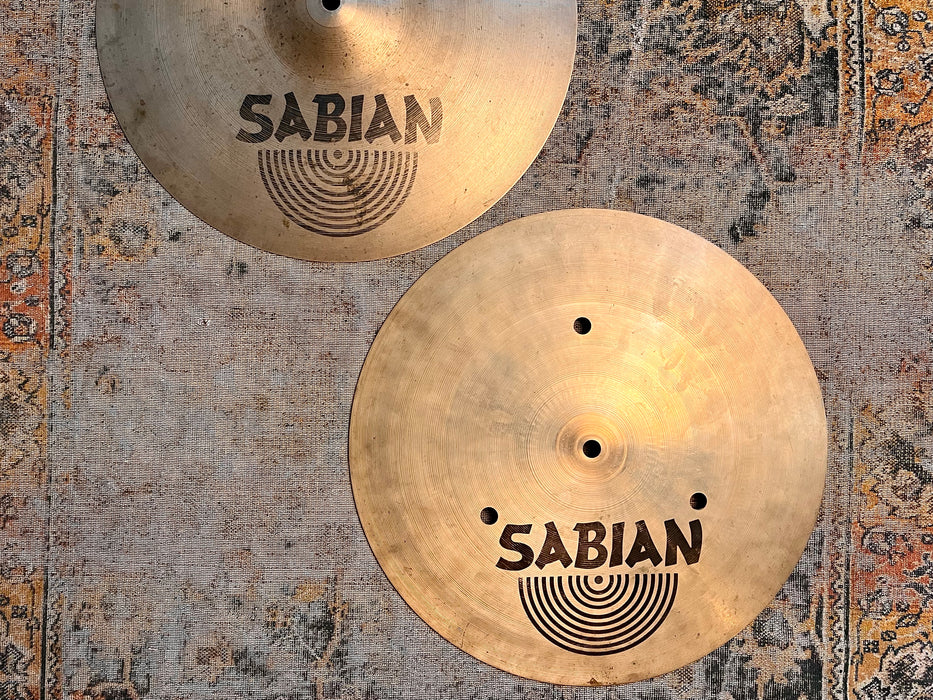 ULTRA CRISP Sabian 14” FAST Hihats FLAT 1044 1732 g Tight FAST QUICK Clean Tone AAX