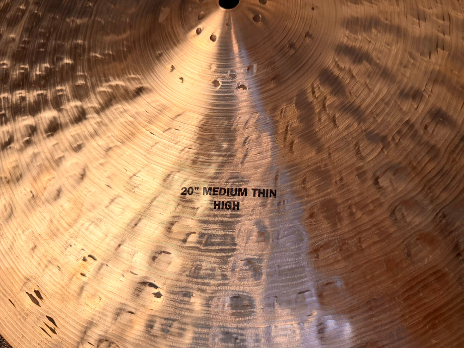 ZILDJIAN K Constantinople Medium Thin High Ride 20” IMMACULATE SHAPE! 1868 g Thinner Dark Version