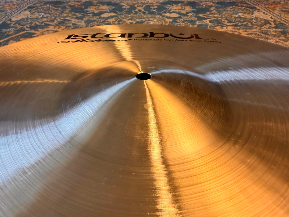 ULTRA Warm Versatile ISTANBUL Mehmet TRADITIONAL 22” Ride Crash 2408 g Gorgeous!