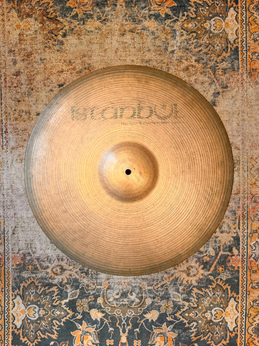 RARE Vintage ISTANBUL Pre Split AGOP MEHMET Factory PING Ride 20" 2696 g FOCUSED Pronounced PING