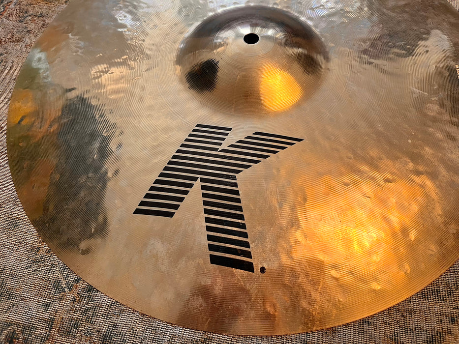 Zildjian K CUSTOM FAST CRASH 18” BRILLIANT Only 1164 g ULTRA PAPER THIN Dark Shimmering