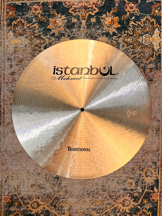 Rare DARK WARM ISTANBUL Mehmet 20" FLAT RIDE 1924 g Controlled Ultra Smooth! Incredible!