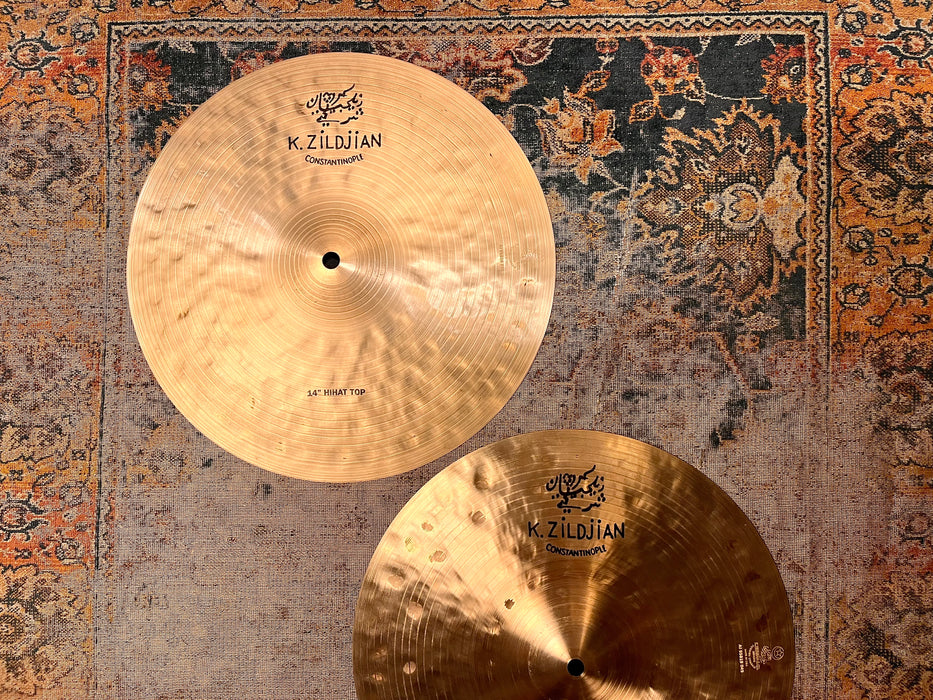 Zildjian K CONSTANTINOPLE Hihats 14” 952 1126 g Complex! Versatile! DON’T PAY $740!