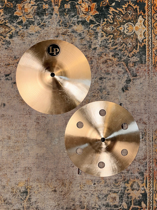 $69 WORTH OF FUN!! LP 9” HIHATS EFFECTS EFX STAX! 322 310 g PERFECT Micro Hats