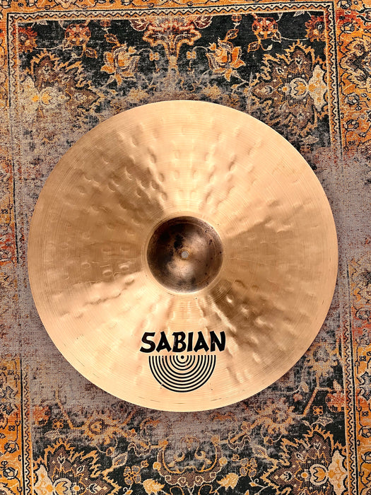 Sabian CUSTOM SHOP PROTOTYPE HHX 21” PAPER THIN Crash Or Ride 2434 g DARK COMPLEX! Artist!
