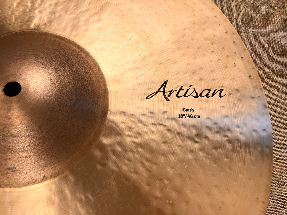 ULTRA DARK Sabian ARTISAN 18” Crash 1332 g CLEAN Don’t $555!!