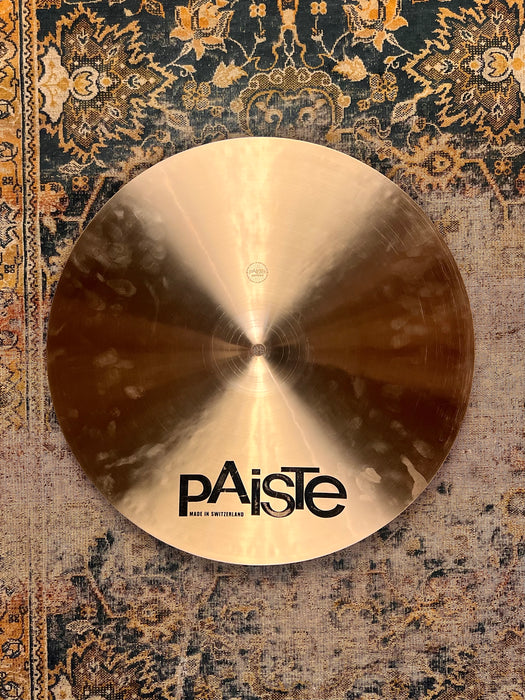 Ultra Glowing Paiste MASTERS EXTRA THIN 18” MULTI CRASH RIDE ONLY 1146 g MINT
