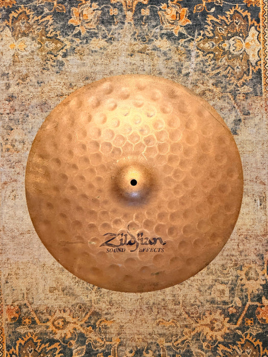 Rare Zildjian EARLY REMIX BREAKBEAT Ride 18” 1558 g K - Like BIG Hammering RADIOHEAD! Dry
