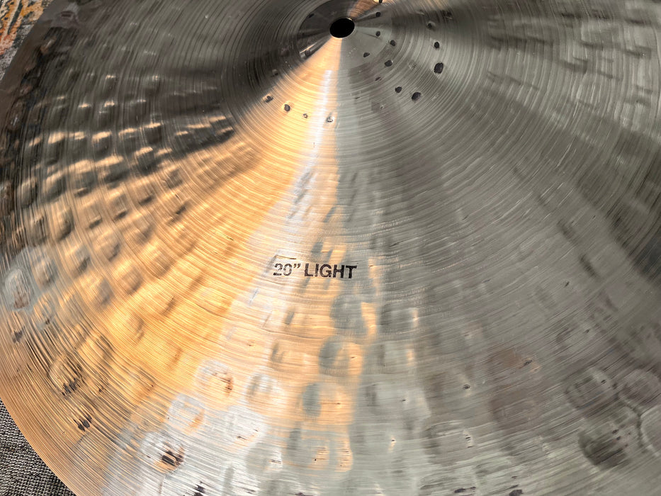 Zildjian K CONSTANTINOPLE LIGHT RIDE SIZZLE 20” 1948 g PERFECT! DARK! Crashable! Limited!