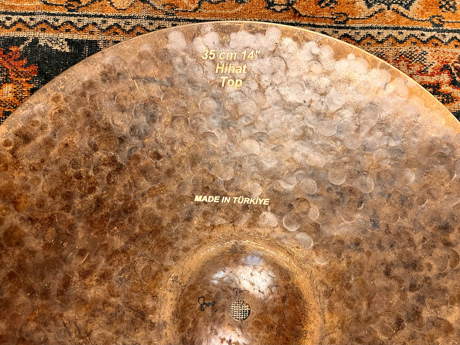 Bosphorus Master Vintage 14” Hihats 800 1104 g LIGHT DRY COMPLEX! Unlathed! Perfect!