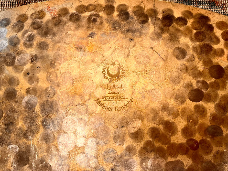 AMAZING DRY Istanbul Mehmet TURK Ride 22” 3124 g PERFECT! DARK w Great Definition! Gorgeous!