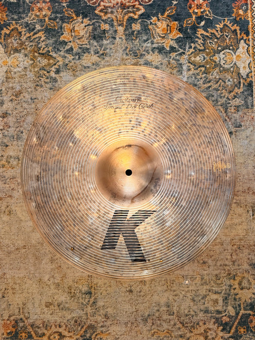 Zildjian K Custom SPECIAL DRY CRASH 18” Paper Thin SIZZLE! PERFECT! Only 1172 g DON’T PAY $464