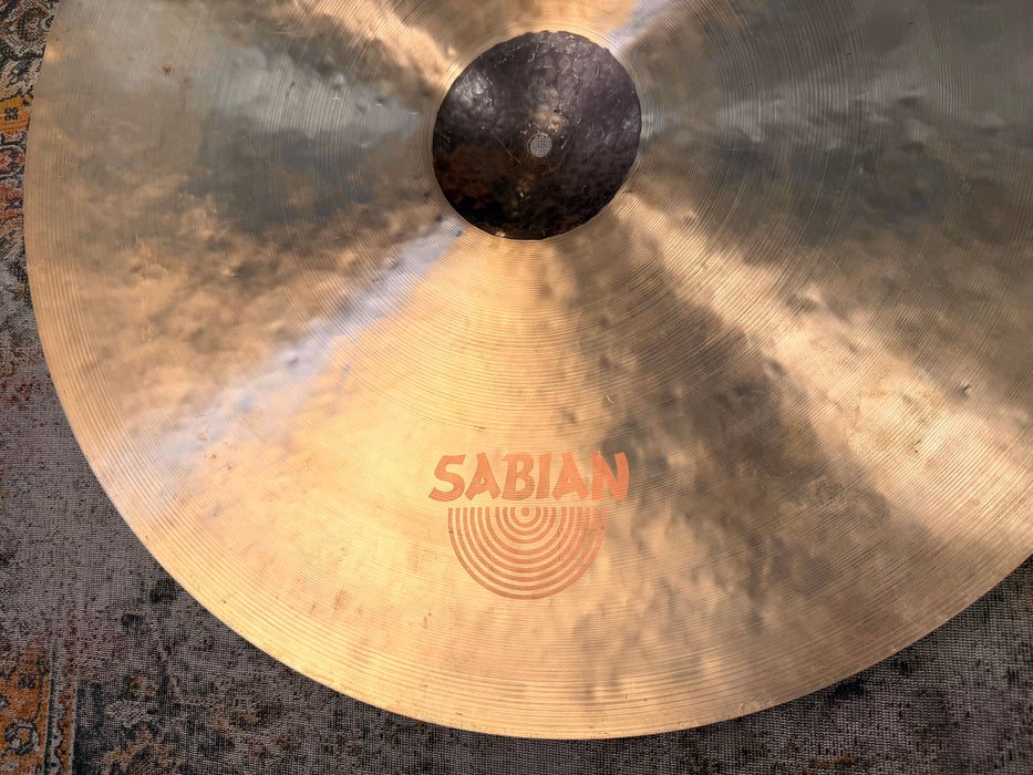 Sabian 24” HH KING HAND HAMMERED VERY Dry But VERY Crashable! HUGE ORGANIC Multi! 2846 g