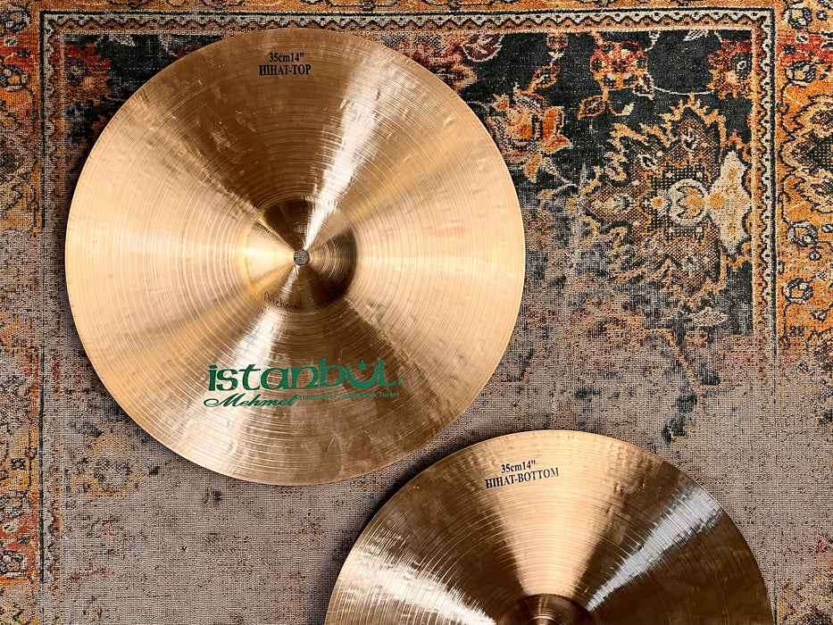Istanbul Mehmet Horacio EL Negro Hernandez 14” Hihats BRUSHED FINISH 1064 1270 g IMMACULATE