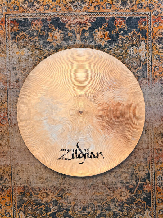 Vintage 80s Zildjian K FLAT Ride 20” Rare BRILLIANT! Glassy Focused! ULTRA TIGHT Definition 2532 g CLEAN