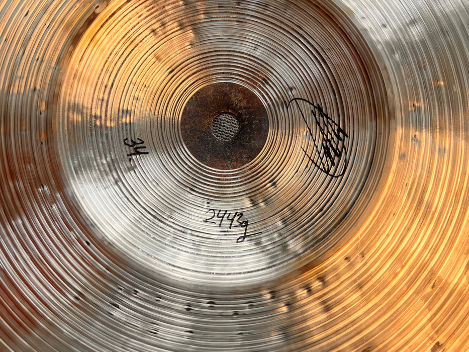 FUNCH NEFERTITI 22” Ride Crash Light Complex 2443 g INCREDIBLE! Beautiful BLUR w/ DEFINITION