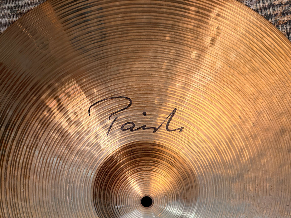 Discontinued PAISTE SIGNATURE DRY CRISP Ride 20” Dark, Clean, And Controlled! 2380 g EARLY MODEL