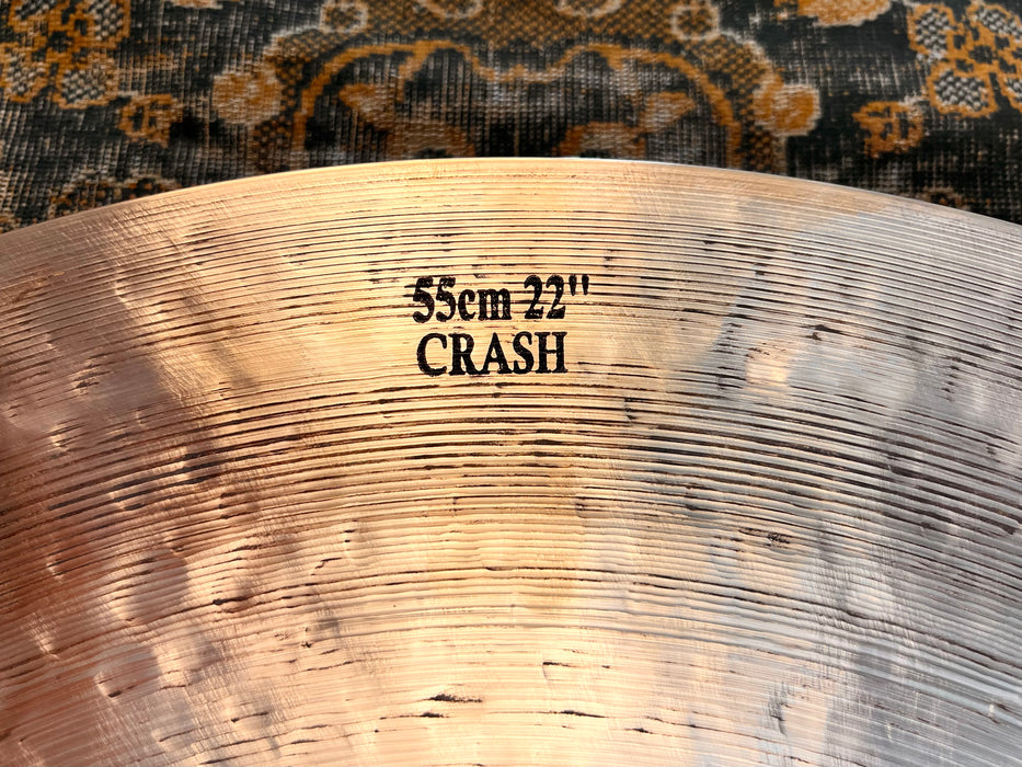 AMAZING Istanbul Mehmet Legend Dry Factory Crash 22” ONLY 1858 g DARK SMOKY FAST!