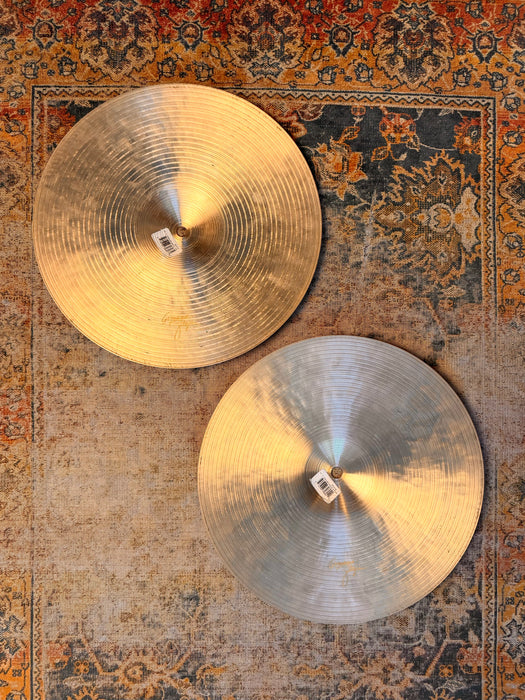 Zildjian K CONSTANTINOPLE 14” Hihats THINNER AT ONLY 874 1129 g INCREDIBLE! Dark Responsive! Don’t PAY $800!