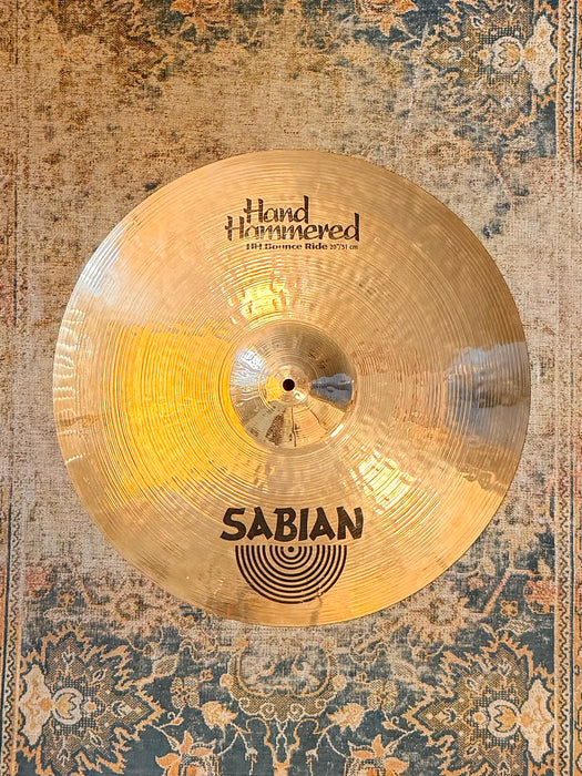 RARE Sabian HH Hand Hammered BOUNCE RIDE 20” in BRILLIANT FINISH! Immaculate! 2388 g Smooth SHIMMERING!