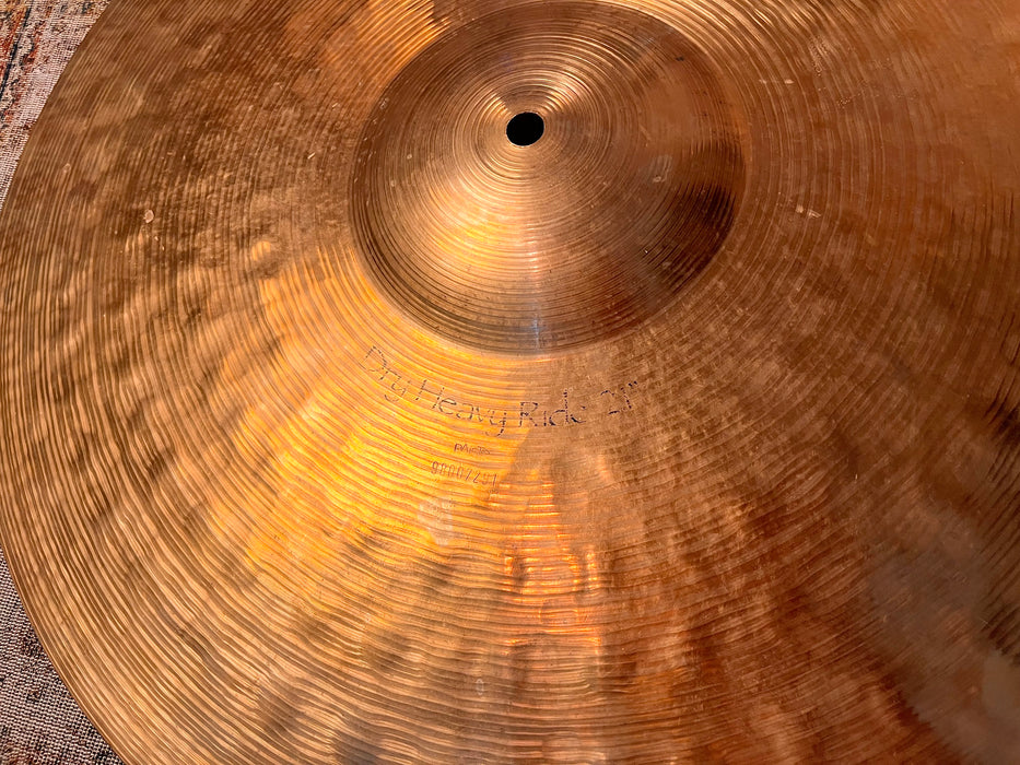 PAISTE Signature DRY HEAVY Ride 21” 3374 g DANNY CAREY! Hard To Find! DISCONTINUED! Fantastic!