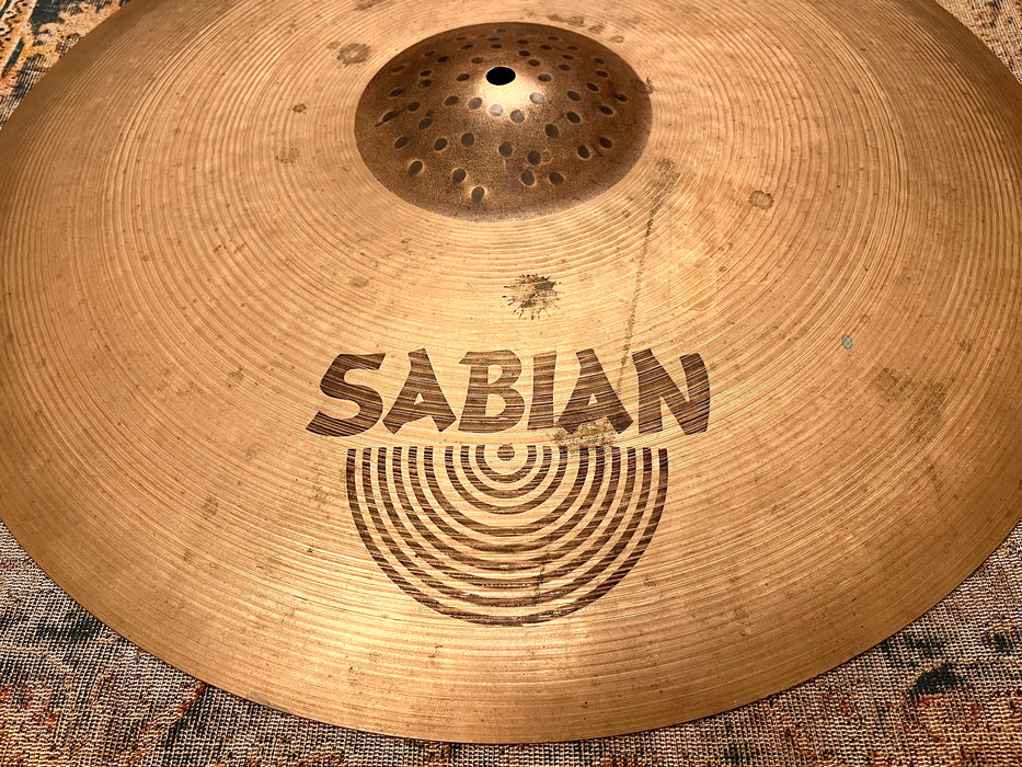Sabian 21" HH Raw Bell Dry Ride 3262 g FANTASTIC Definition! Versatile! Hand Hammered! WHY Pay $650?