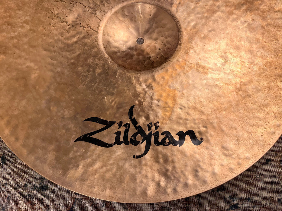 RARE Discontinued Zildjian K Custom DARK COMPLEX 21” Ride 2497 g CLEAN! Gorgeous