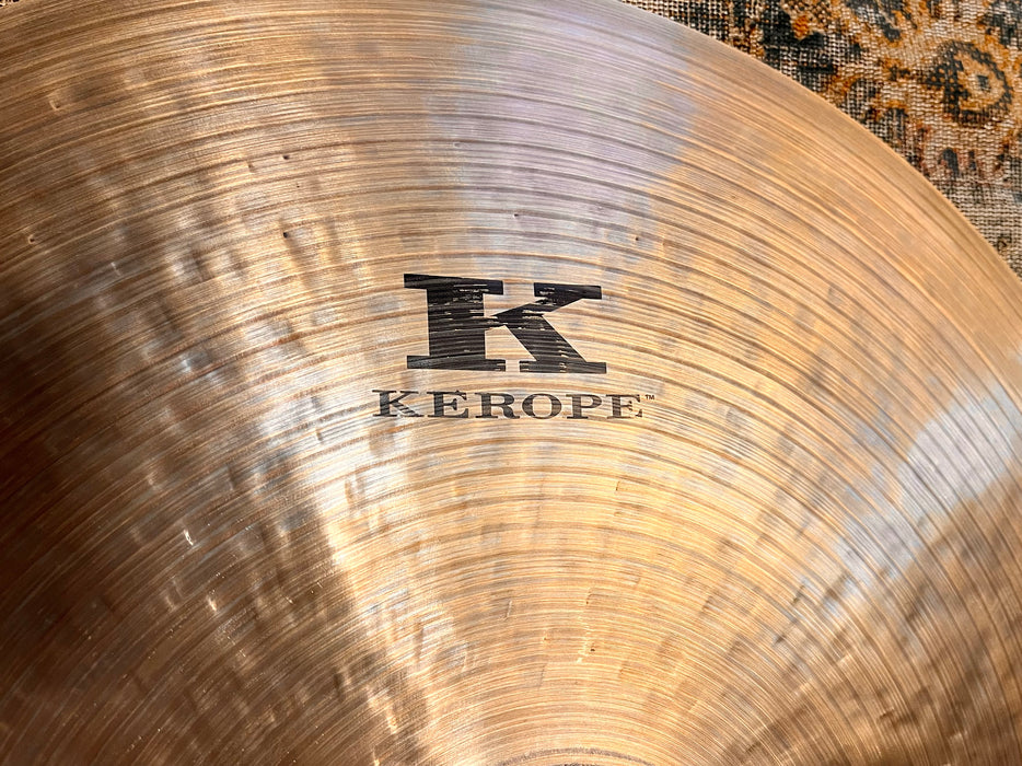 Zildjian KEROPE Crash Ride 19” 1572 g Light Controlled Versatile! Can Be Used on Every Gig