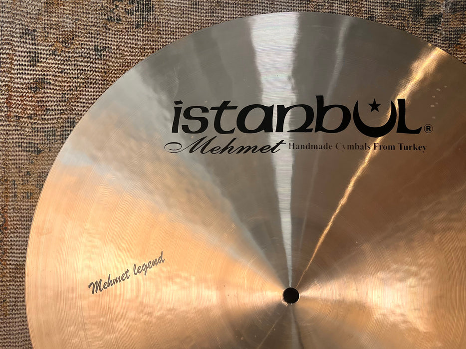 GORGEOUS Glowing ISTANBUL Mehmet LEGEND 20” Ride 1816 g MEL LEWIS! ULTRA WARM!