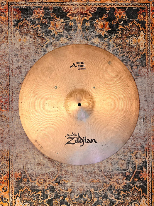 Zildjian PING Ride 20” 2895 g Strong Articulation! Great Bell! Iconic Zildjian!  Don’t Pay $385!