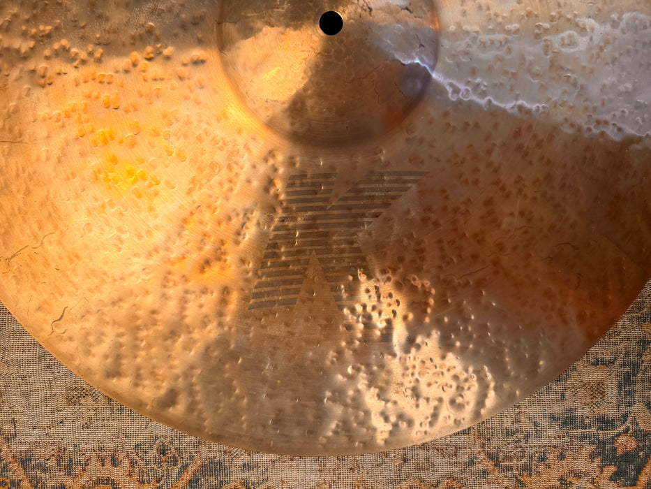 RARE Discontinued Zildjian K Custom DARK COMPLEX 21” Ride 2612 g Gorgeous